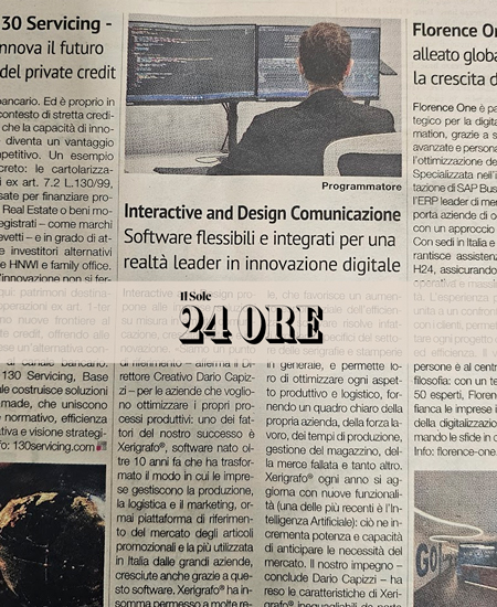 Tra le pagine del Sole 24 Ore