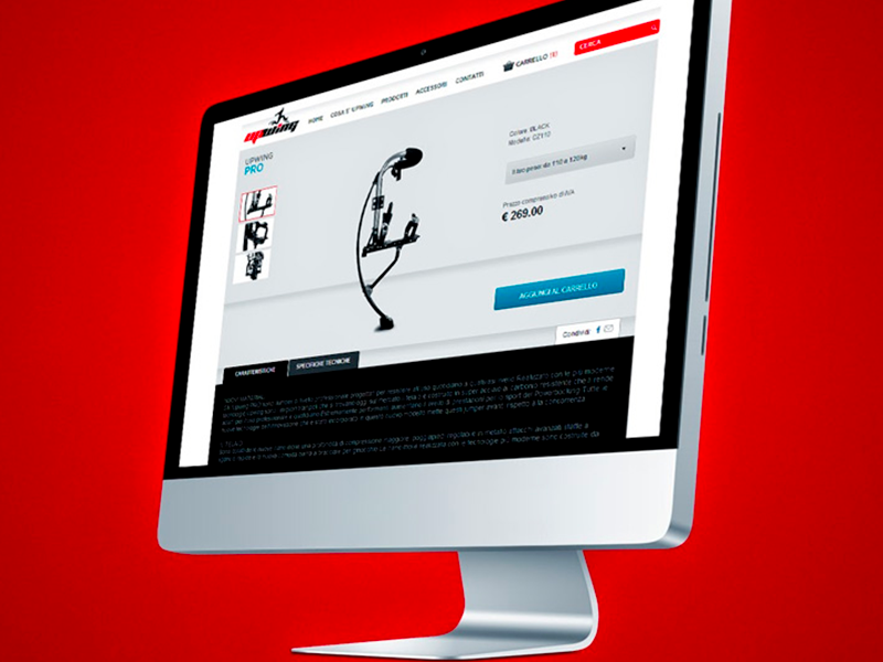 Realizzazione Ecommerce abbigliamento sportivo