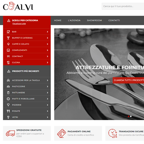 Realizzazione e-commerce su misura, scalabile e modulare