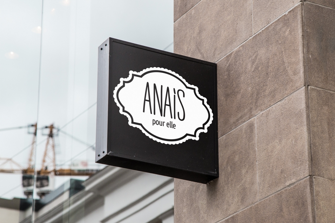 Realizzazione logo negozio abbigliamento Anais