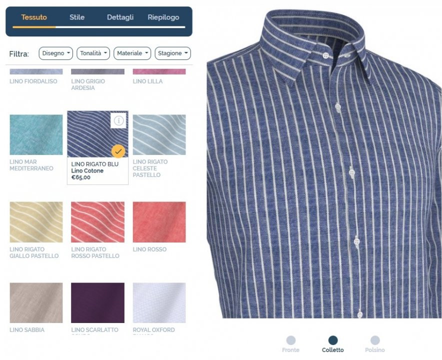 My Camicia configuratore