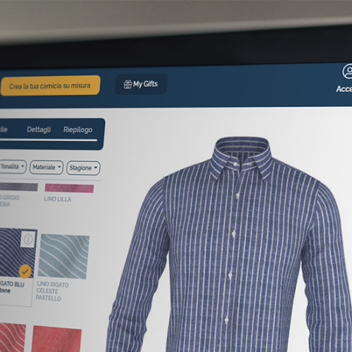MyCamicia - Il configuratore 3d per camicie su misura Dall’idea sartoriale all’innovazione su misura: il nostro lavoro per trasformare la tradizione italiana in un’esperienza digitale personalizzata